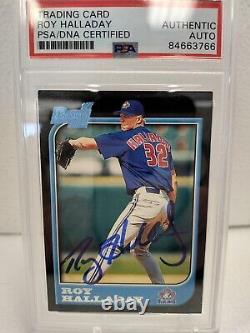 ROY HALLADAY AUTO ROOKIE 1997 Bowman 1st PSA Certified SLABBED PSA/DNA RC RARE