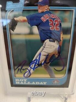 ROY HALLADAY AUTO ROOKIE 1997 Bowman 1st PSA Certified SLABBED PSA/DNA RC RARE