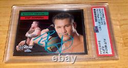 Randy Orton Signed Autograph Slabbed WWE 2006 Topps Heritage Chrome Card PSA DNA
