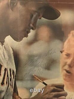 Roberto Clemente Signed Slabbed Autographed Picture PSA/DNA and JSA Pirates