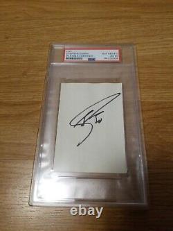 Stephen Curry Signed Autographed Cut Signature PSA/DNA Slabbed Auto WARRIORS