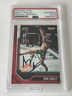 Suga Sean O' Malley Signed UFC Panini Instant Card Slabbed PSA DNA PSA/DNA b