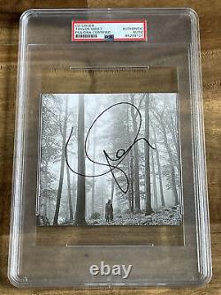 TAYLOR SWIFT Signed/Autographed CD Cover Slabbed PSA/DNA Certified Authentic