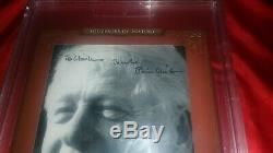 The BAR President Bill Clinton Autographed PHOTO Signed Slabbed BGS PSA/DNA 1of1