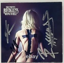 The Pretty Reckless Band TAYLOR MOMSEN +3 Signed CD Cover Slabbed PSA/DNA