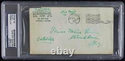 Tigers Ty Cobb Signed Authentic 1960 Envelope PSA/DNA Slabbed #83182491