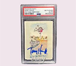 Tony Hawk Signed 2010 Topps Allen & Ginter Rookie Card Auto #54 Psa/Dna Slab RC