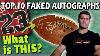 Top 10 Faked Sports Autographs Don T Get Burned Watch Before Your Next Big Purchase Psm