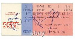 U2 1984 Bono Signed Autographed Australia Concert Ticket Psa/dna Slabbed Coa