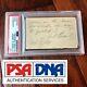 Ulysses S. Grant Psa/dna Slab Autograph Note Signed As President Handwritten