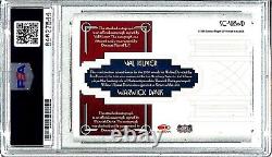 VAL KILMER WARWICK DAVIS Signed 2004 Celebrity Cuts Card #SC-VKWD PSA/DNA Slab