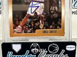 Vince Carter Signed Autographed 1999 Topps 98-99 Rookie Rc Card Psa Dna Slabbed