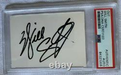 Will Smith signed autographed 3.5 x 2.5 card cut PSA/DNA slab Full Signature