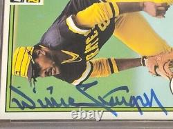 Willie Stargell Signed 1982 Donruss Card PSA DNA Slabbed Pittsburgh Pirates