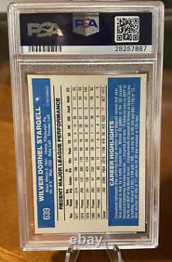 Willie Stargell Signed 1982 Donruss Card PSA DNA Slabbed Pittsburgh Pirates